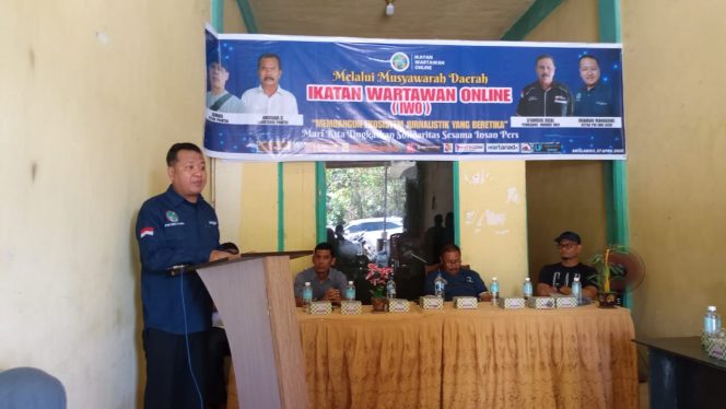 
					Ketua IWO Provinsi Aceh Ajak Insan Pers Aceh Barat Untuk Mempererat Solidaritas