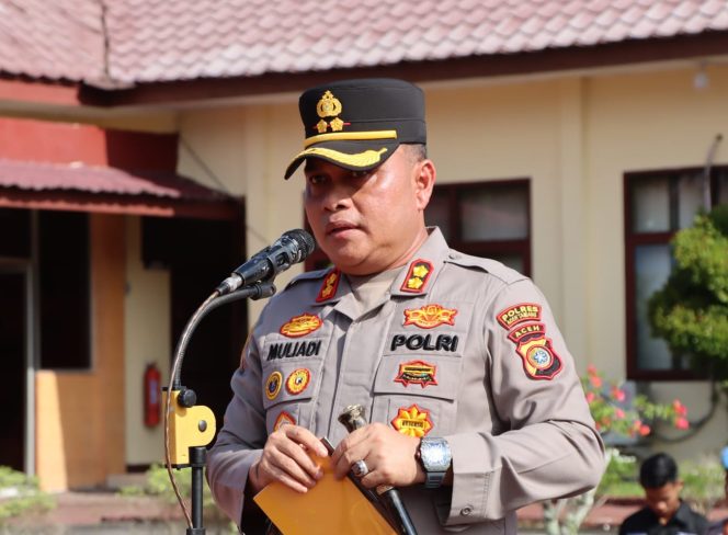 
					Kapolres Aceh Tamiang Janji Sikat Habis Segala Bentuk Aksi Premanisme