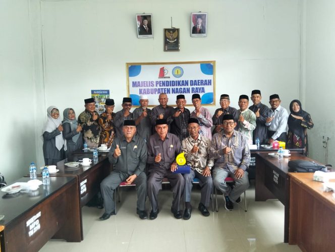 
					Penguatan Kelembagaan, Majelis Pendidikan Aceh Kabupaten Bireuen Kunjungi Majelis Pendidikan Daerah Nagan Raya