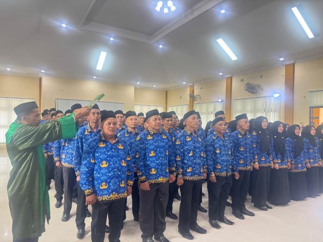 
					159 PPPK Kemenag Nagan Raya Dilantik oleh Menteri Agama, Senin (26/5/2025). | Foto :ist