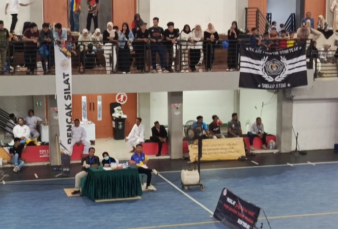 
					Ratusan Penonton Ikut Sukseskan Lomba Pencak Silat POMDA XIX Aceh di GOS Aceh Barat