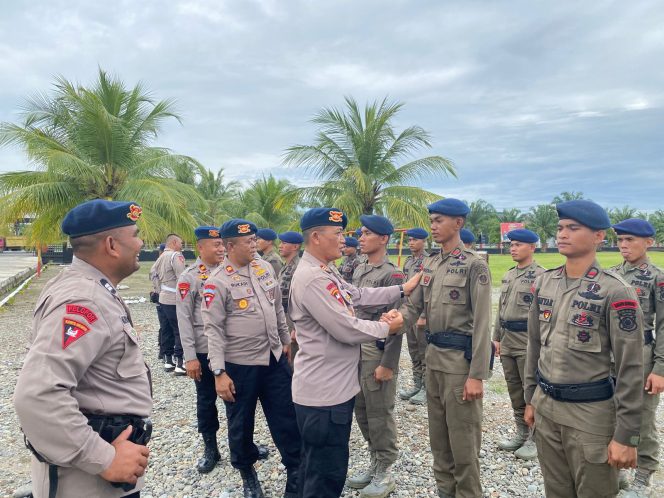 
					Satuan Brimob Polda Aceh Batalyon C Pelopor Gelar Tradisi Penyambutan 20 Personel Baru