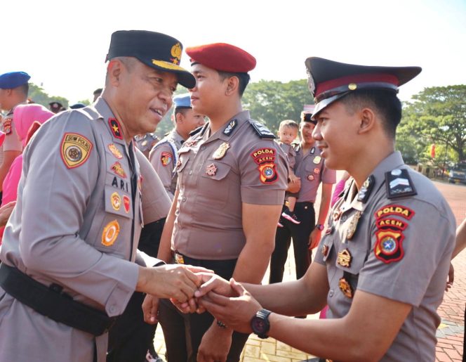 
					382 Personel Polda Aceh Peroleh Kenaikan Pangkat Periode 1 Juli 2025