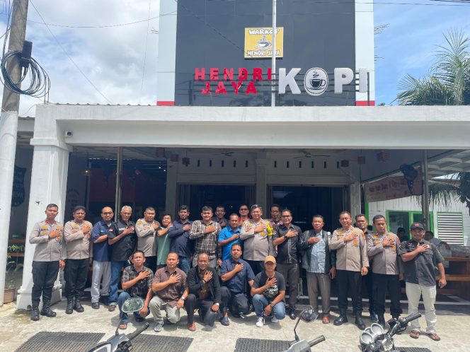 
					Kapolres Nagan Raya menyapa jurnalis lewat coffee morning