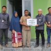 PT BEL Serahkan RLH untuk Keluarga Husaini di Gampong Lhok Padang. Jum'at (15/8/2025). | Foto : Ist