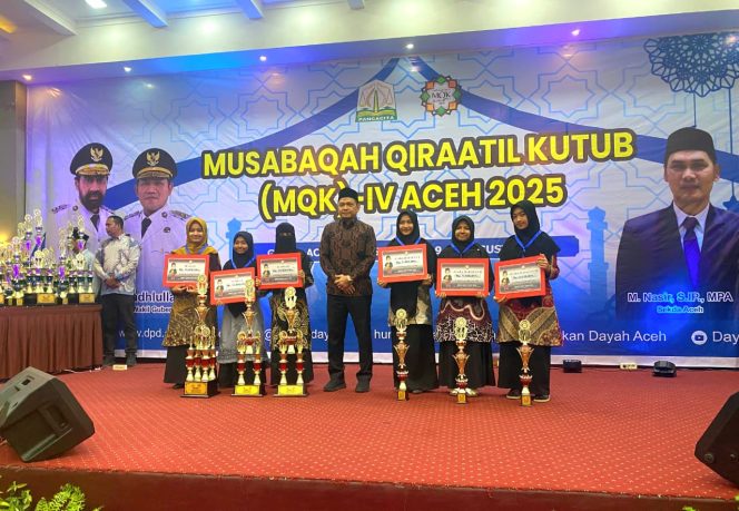 
					Kafilah Nagan Raya Torehkan Prestasi di Ajang MQK IV Aceh 2025