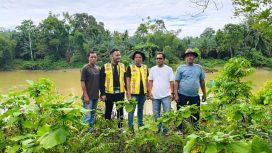Tim survey dari Balai Jalan Nasional Wilayah Aceh. Foto: (Dokumen PUPR Aceh Barat
