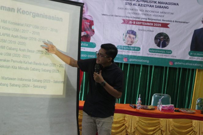
					Workshop Jurnalistik, Dari Kilometer Nol, STIS Al-Aziziyah Sabang Cetak Generasi Penulis Visioner