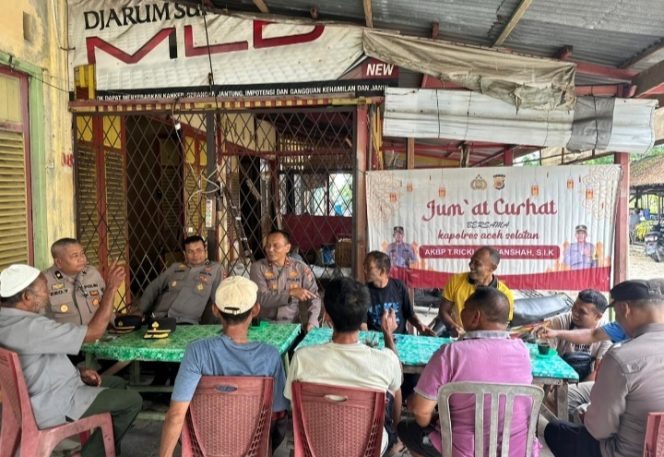
					Jum’at Curhat, Polres Aceh Selatan Serap Langsung Aspirasi Masyarakat