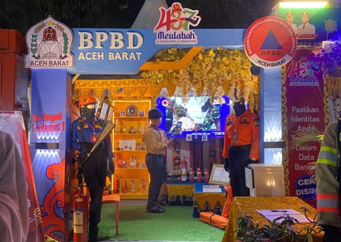 
					Meriahkan HUT Kota Meulaboh ke -437, BPBD ABAR Pamerkan Peralatan Penanggulangan Bencana