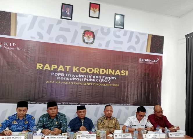 
					KIP Nagan Raya gelar Rapat Koordinasi PDPB Triwulan IV dan FKP