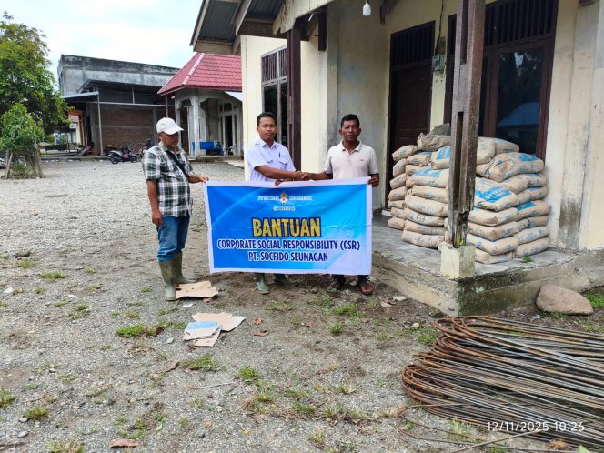 
					PT Socfindo kebun Seunagan Bantu Kelompok Nelayan di Kuala Tadu