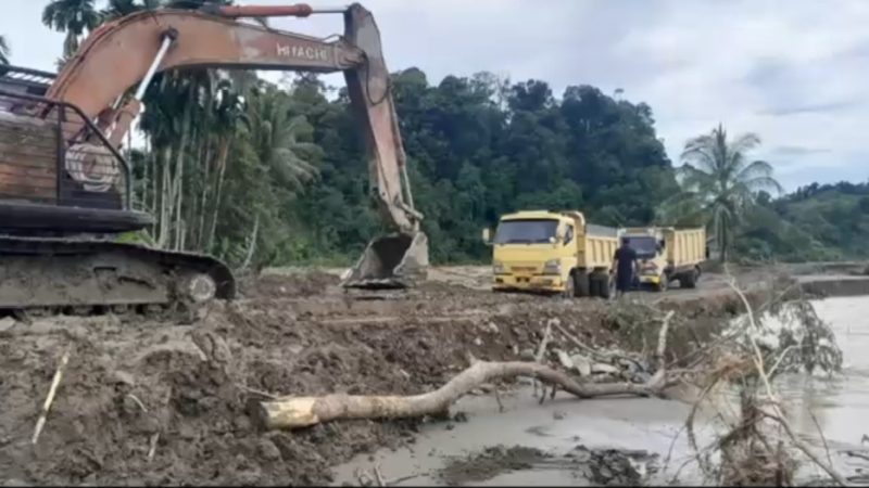 PUPR Aceh Barat Tanggap Cepat Normalisasi Sejumlah Infrastruktur Rusak Pasca Banjir
