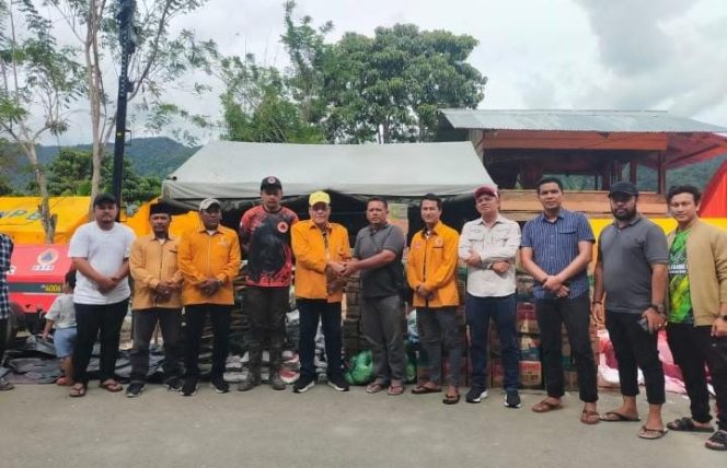 
					Pengurus MKGR Nagan Raya Peduli Sosial untuk Warga Terdampak Banjir Bandang 