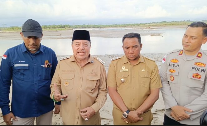 
					Pemkab Nagan Raya dan BPMA Tinjau Lokasi Kemunculan Gas, Berikut Hasil Sementara!