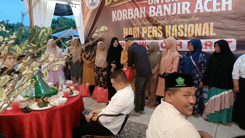 DPD SWI Aceh Barat dan Senyum Petugas Kebersihan di Momentum HPN 2026