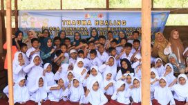 TP-PKK Nagan Raya Gelar Trauma Healing di Beutong Ateuh Banggalang | Foto : ist