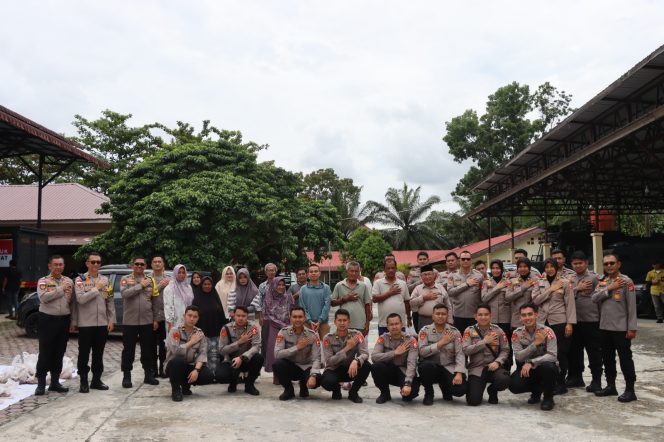 
					Sambut Bulan Suci Ramadhan 1447 H, Polres Nagan Raya Bagikan 481 Paket Daging Meugang Dan Kurma
