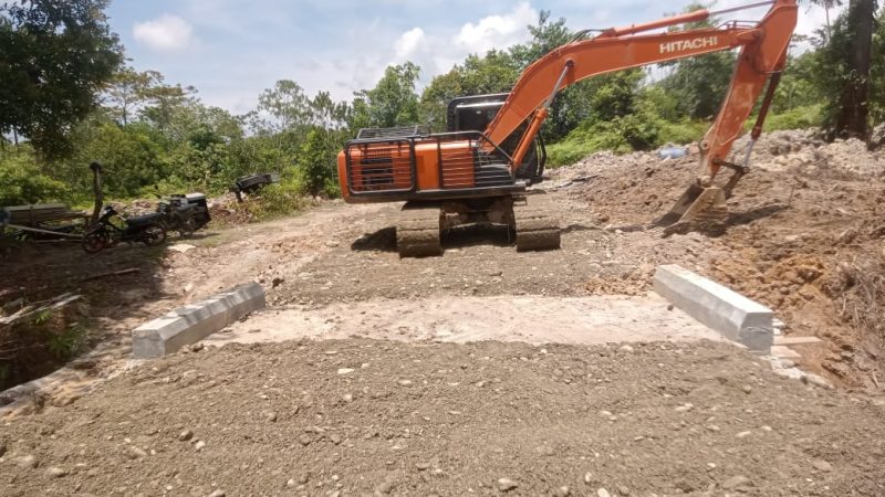 Box Culvert TMMD Jadi Penopang Akses Penghubung Dua Desa