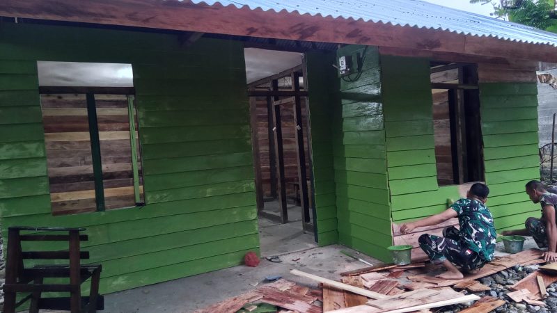 Satgas TMMD ke 127 Kodim 0116 Nagan Raya terus kebut penyelesaian RTLH Warga