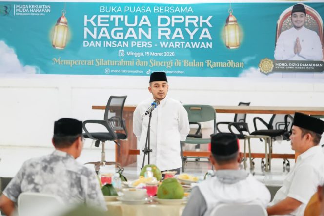 
					Ketua DPRK Nagan Raya Gelar Buka Puasa Bersama Insan Pers