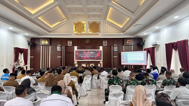 
					Polres Nagan Raya Gelar Rapat Koordinasi Bersama Forkopimda, Siaga Ancaman Cuaca Ekstrem