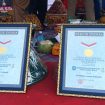 Penghargaan Rekor MURI Meuseuraya Toet Leumang dan Tape Terbanyak di Abdya