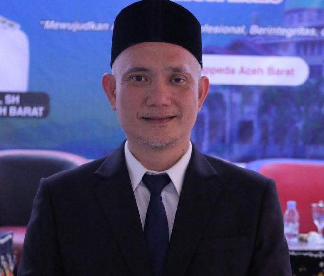 
					Plt Kadis PUPR Aceh Barat Fadly Octora/foto dok : PUPR 
