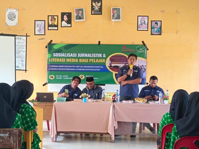 
					FORJIAS berbagi Ilmu dengan Pelajar MAN 4 Aceh Selatan, Belajar Bijak Bermedia dan Lawan Hoaks Bersama 