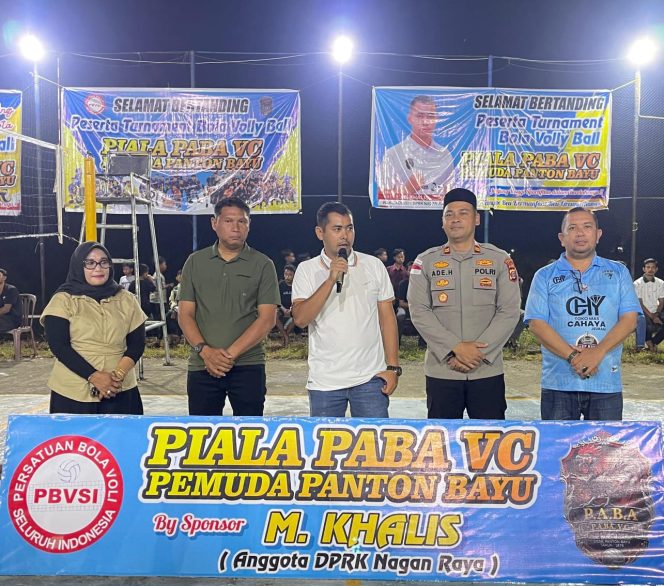 
					Pertandingan Volly Ball antar Desa di Darul Makmur Raya Resmi Dibuka 