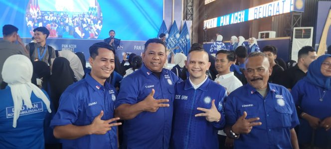 
					Abeh Ubee Abeh, Kepengurusan Baru PAN Target Masuk Tiga Besar di Parlemen Nagan Raya 