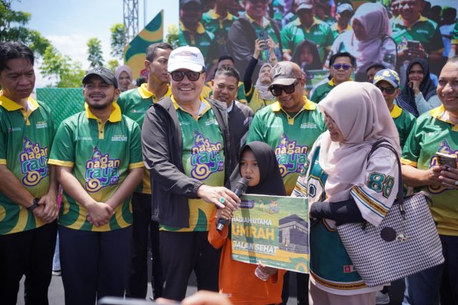 
					Semarak HUT Ke-24 Nagan Raya, Jalan Sehat Meriah dengan Hadiah Umrah dan Sepeda Motor