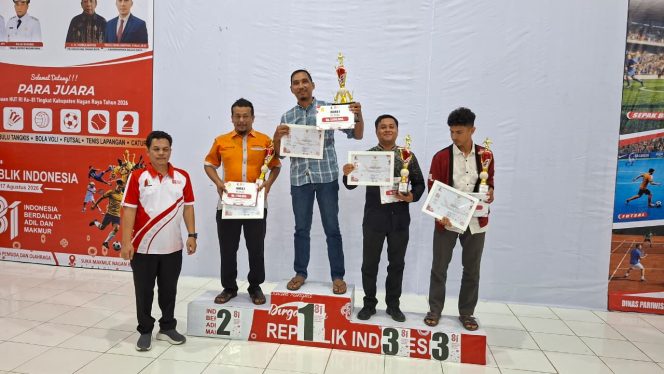 
					Kemenag Nagan Raya Raih Tiga Trofi, Soroti Sportivitas di Laga Voli Antarinstansi