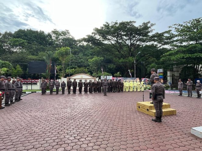 
					Kejari Nagan Raya Gelar Upacara Peringatan Hari Lahir Kejaksaan RI ke-81